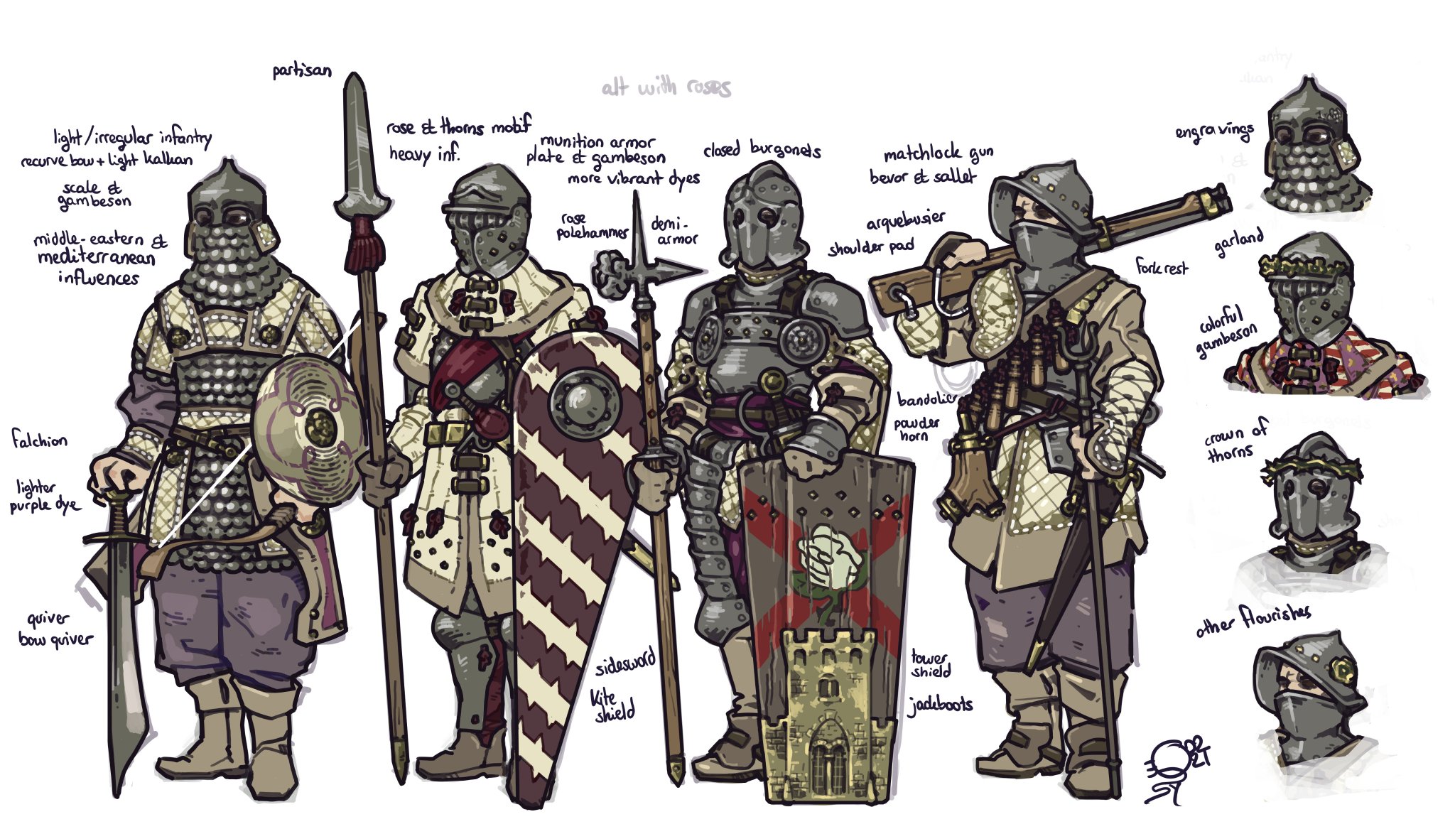Qsy V Twitter Fantasy Soldier Lineup Commission For Arbuzbudesh 3