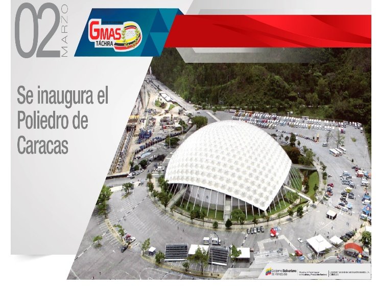 BermudezJoseA's tweet photo. Un dia día como hoy #02Mar en 1974 se inaugura el Poliedro de Caracas, obra arquitectónica e ícono  de nuestra Capital Venezolana,  diseñada por el arquitecto venezolano Jimmy Alcock en colaboración con sus colegas Héctor Hermidas y Roberto Andrade.
@FreddyBernal https://t.co/pPUHhG3mxP