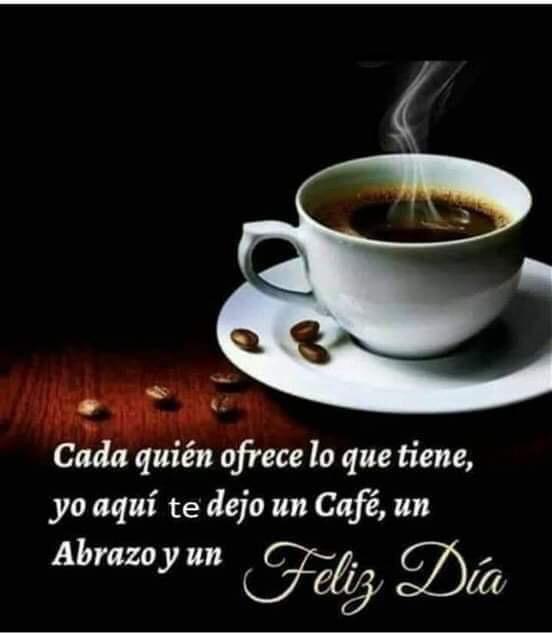 Buenos días #PatriaGrande desde #Matanzas #Cuba les deseo un feliz martes, queda mucho machete que dar todavía. Café 👍
#MorirPorLaPatriaEsVivir
@GerardBigPlus @ESanchezcub
@AliRubioGlez @FrankDCub @CubaCuco @CachorroDigital @LolaVid @garcia_kolia 
@cieloazuldecuba @VerdadQba