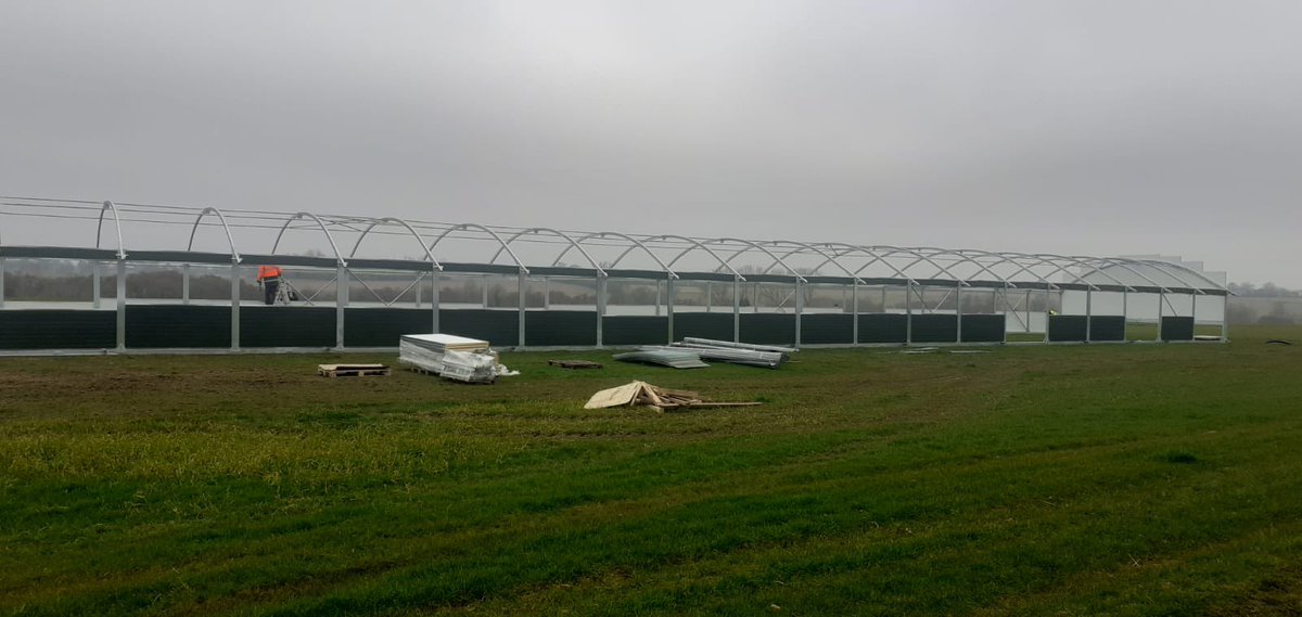 LA_Systems_Ltd's tweet photo. A great start to a new Halo shed construction for one of our customers down in Suffolk. Internal installation expected in the coming weeks! This project is really shaping up!๐๐ท
#layers #mobilehousing #construction #progress #suffolk #committedtopoultry https://t.co/7E0dh805PX