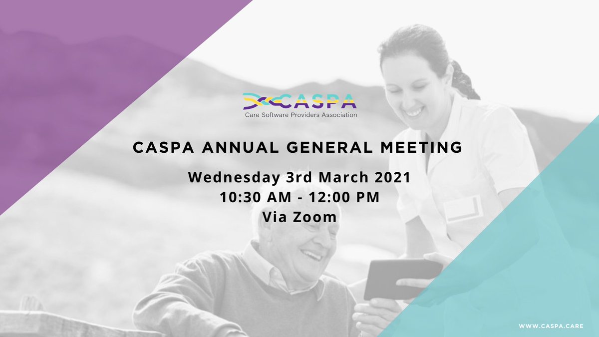 The CASPA AGM will take place tomorrow -03.03.21, 10:30 AM-12:00 PM. All CASPA members are invited to attend -check your inbox for details.

We will cover a reflection of the past year, what we have achieved, as well as sharing details of future plans and projects.