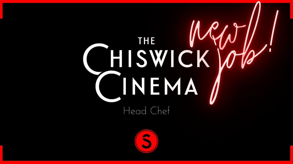 Do you know how to make delicious dishes?! 
<a href="/ChiswickCinema/">Chiswick Cinema</a> are looking for a #HeadChef to be part of their exciting new team. bit.ly/CCHCJob
#newjob #cinema #recruitment