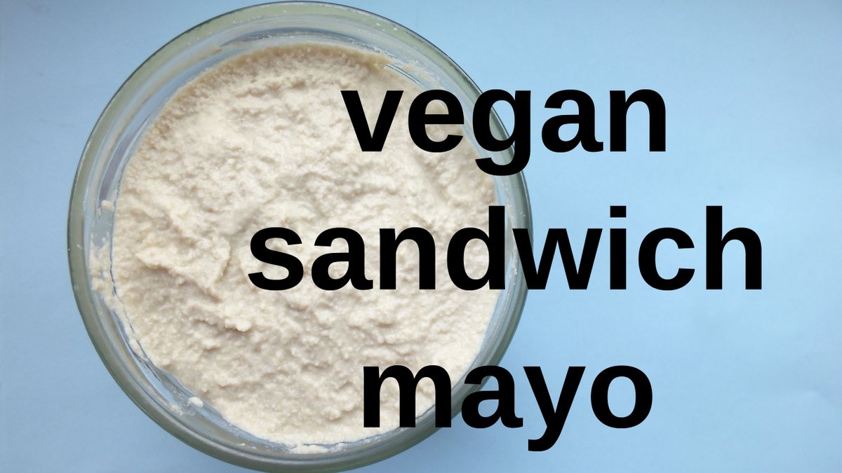 BiancasKitchn's tweet photo. 😊 New recipe on https://t.co/JElO0BhTBx: Firm #Vegan 🍞Sandwich Mayo, made with #tofu and sunflower seeds! No oil added ✅
👉 Watch: https://t.co/fhuwxgWe78
👉 Join my YouTube community:  https://t.co/h4QRsOuBXc​​​

#veganmayo​ #tofumayo​ #vegans #veganrecipe #veganfood #wfpb https://t.co/k0yk7G5NRZ