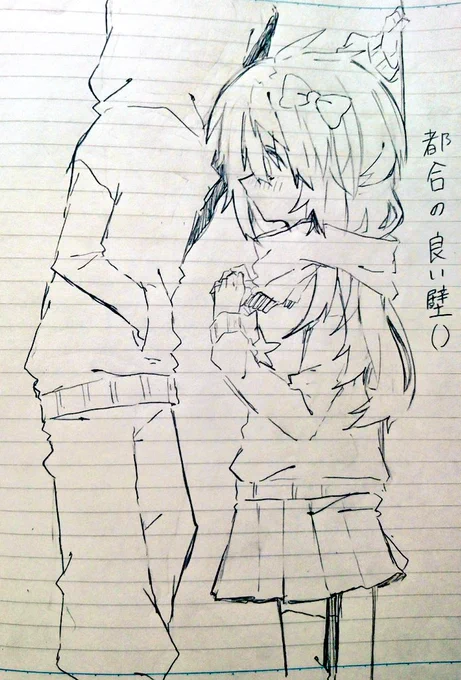 #芝ぁずの推しを書く
かみここです…遂にこの構図に手を出してしまった…かみここはいいぞ… 
