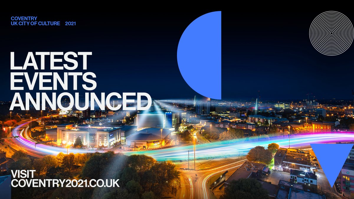 The Box (@theboxatfargo) on Twitter photo We’re excited to see the next events and partnerships for <a href="/Coventry2021/">Coventry UK City of Culture 2021</a> that have been revealed.
Get ready to visit as Coventry becomes a top city visit destination for 2021-2022.
Check out the events here. coventry2021.co.uk
#CoventryMoves #HereForCulture We’re excited to see the next events and partnerships for <a href="/Coventry2021/">Coventry UK City of Culture 2021</a> that have been revealed.
Get ready to visit as Coventry becomes a top city visit destination for 2021-2022.
Check out the events here. coventry2021.co.uk
#CoventryMoves #HereForCulture