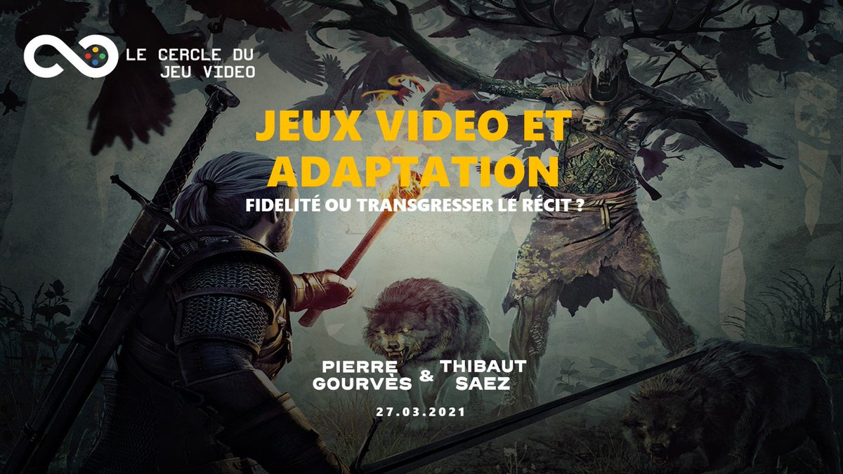 1ère conférence avec la Bibliothèque Vaclav Havel <a href="/BibHavel/">BibHavel</a> sur le thème de l'adaptation en jeu vidéo.
en direct de 15h30 à 16h30 le 27/03.

Information : dlvr.it/Rtp1wZ
Page Facebook de l'évènement : dlvr.it/Rtp1x5
