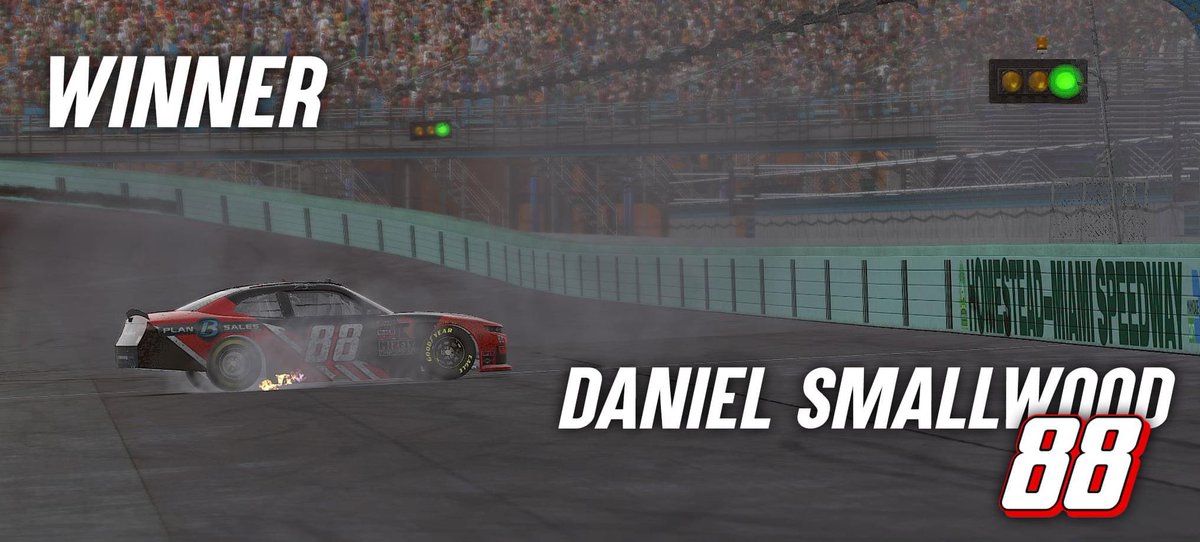 SeriesSpeedzone's tweet image. Congratulations to Daniel Smallwood on his win last night in the Zoom Donkeys 200 at Homestead!