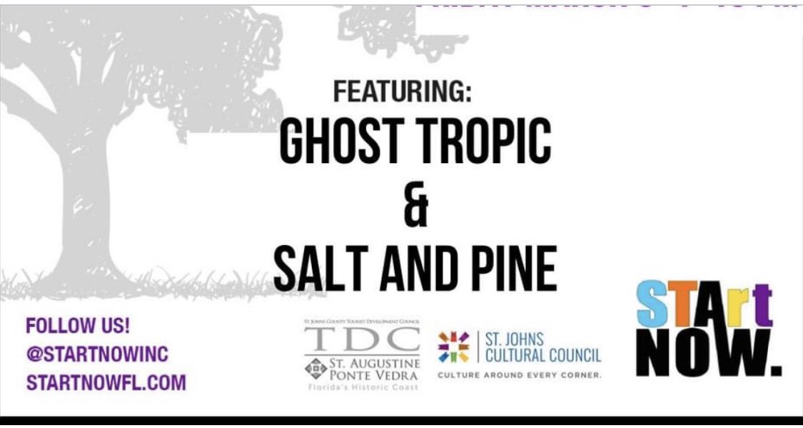 thenarrowstaug's tweet photo. The next StartNow / Narrow Showcase will be March 5th at the @ColonialQuarter featuring Ghost Tropic and Salt and Pine. Free show. https://t.co/y4BmXgrnU1
