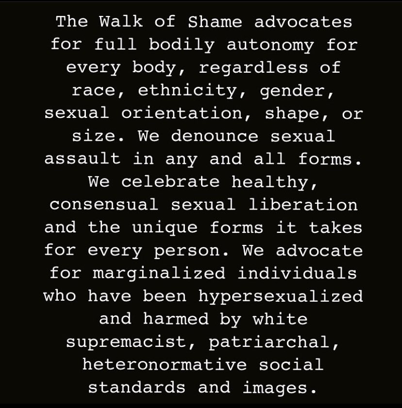 We are proud to present this year’s virtual Walk of Shame. Clear your calendars the weekend of April 16th-18th. If you are interested in helping plan the walk please email ua.walkofshame@gmail.com! ❤️