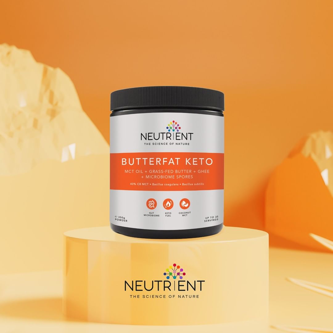 Neutrient_'s tweet photo. ✨ NEW PRODUCT LAUNCH: Wake up your fat burning with Butterfat Keto ✨
@neutrient_official Butterfat Keto is the world’s first C8 MCT oil powder keto creamer featuring heat stable, gut friendly, microbiome spores.
Head over to our site; https://t.co/Ka3x8eKKSg https://t.co/yPwrozMnbP