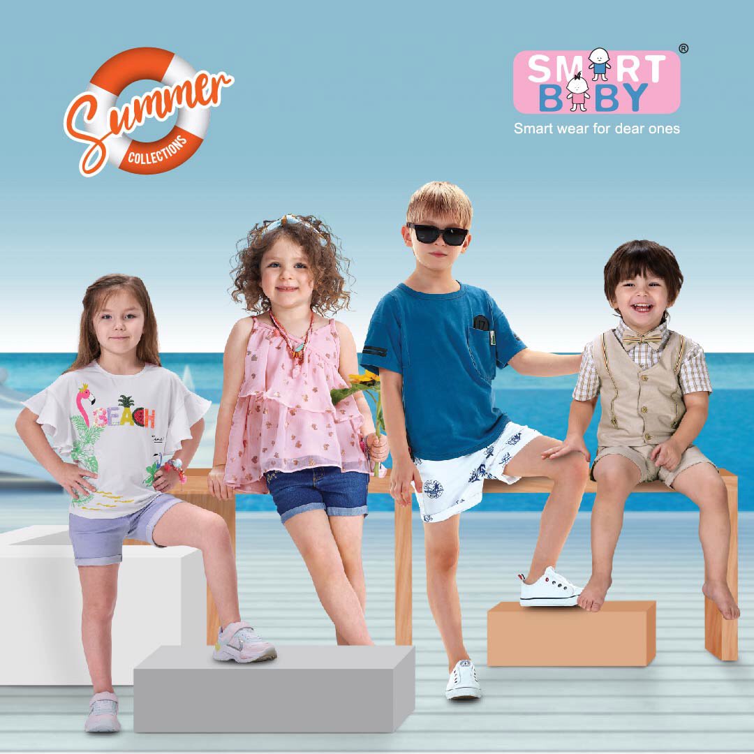 SaharaCentre's tweet image. Indulge into Smart Baby’s Summer Styles, curated with a combination of bright colors and funky prints, perfect for your little one to hop around in. Explore the new range, now!
@SmartBabyUAE #SmartBaby #baby #smartbaby #summer #clothing #kids #children #fashion #kidsfashion