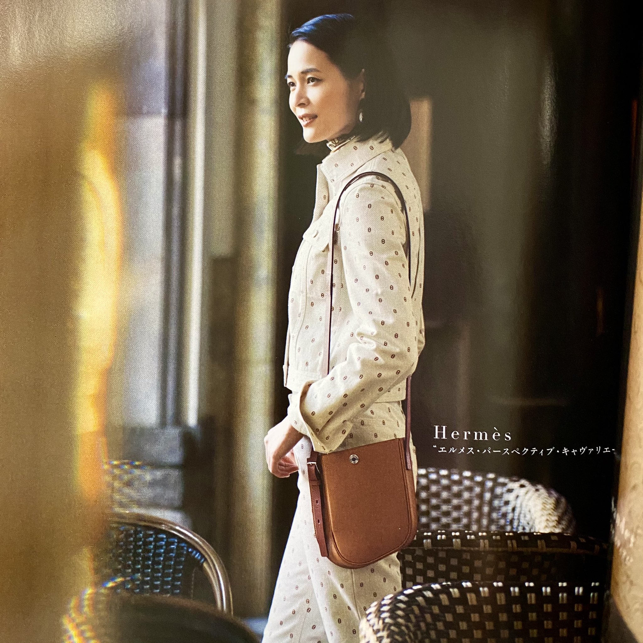 かちいぬちゃん 続きになっちゃうけど 21ssのパースペクティブキャヴァリエールというこのバッグ とても可愛い 使いやすそうだしエヴリンよりタイプかも そしてこのデニムジャケットやっぱり可愛い T Co O8qdgocr7b Twitter