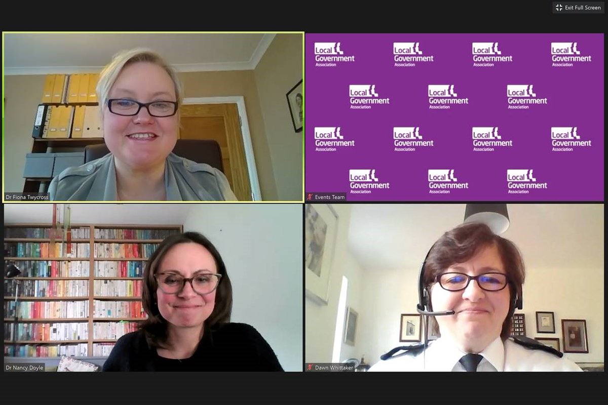 fionatwycross's tweet photo. Great @LGAcomms #LGAfire virtual conference so far - good to speak in session about @HMICFRS yesterday and chair an excellent session on neurodiversity today. Missing seeing people though so hopefully next year we can go back to meeting up in person! https://t.co/rahXn6W5k4