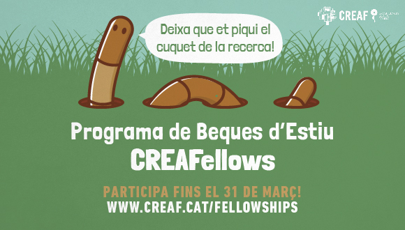 CREAF_ecologia's tweet photo. Ei, pssst, somiatruites del món🌈, jovent encantat pel moviment d'una formiga🐜 o paralitzat pel verd intens de les fulles quan plou... Sou dels nostres!!!💚 I aquest estiu, us esperem🚀 Arranca el programa de beques #CREAFellows per fomentar les vocacions científiques👇 https://t.co/wBhT5Qyzhu