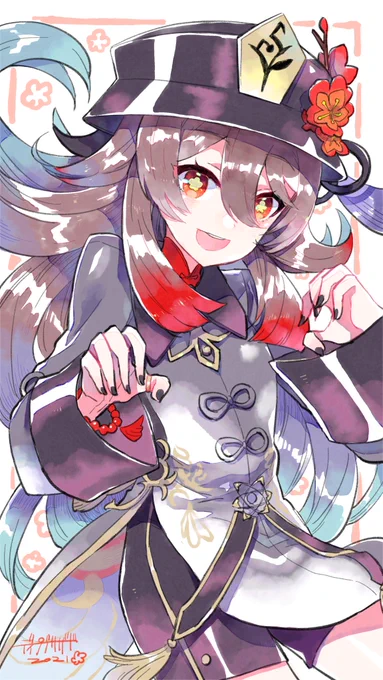 【イラストメイキング】胡桃(原神) #Shorts 【Illustration Making】Hu Tao Genshin Impact https://t.co/HQXD7ELP9B

原神で胡桃引けた記念!
メイキングで描いたイラストの全身図公開である!
モラ…モラが足りぬ…鍾離先生モラくださいである…

#原神 