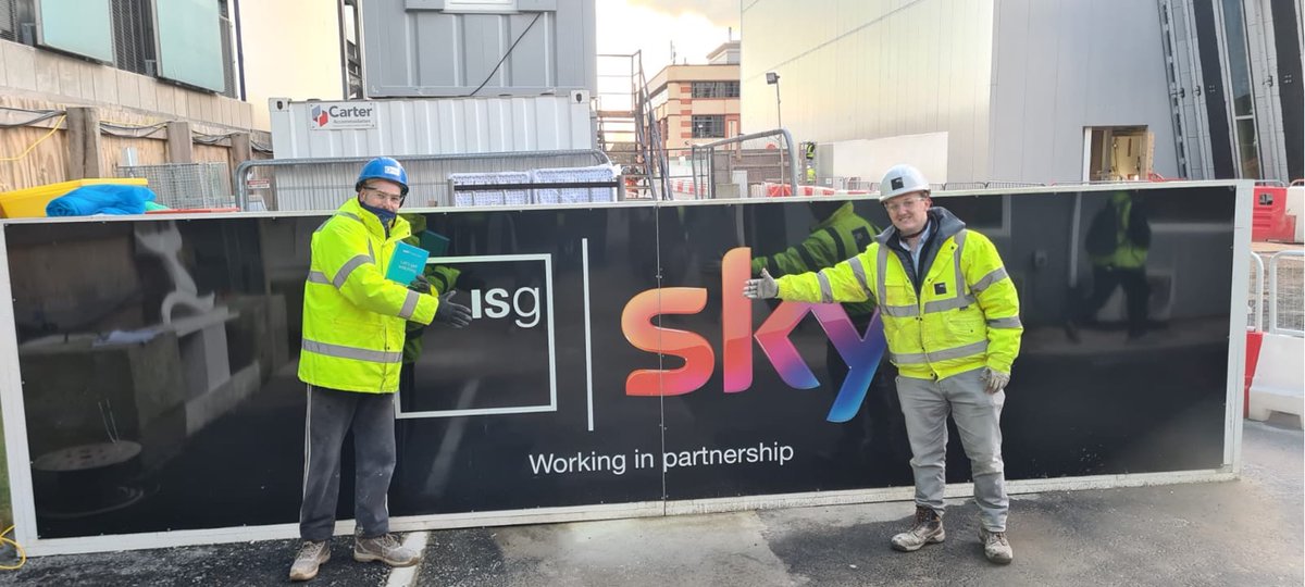 RELBuildService's tweet photo. Weβre really proud of our operative Carl Parmer for receiving a Green Card from @isglimited. This was awarded in recognition of his very proactive approach to health and safety around site. Well done Carl!
#safety #construction #TEAMREL https://t.co/aaKk9Lhesa