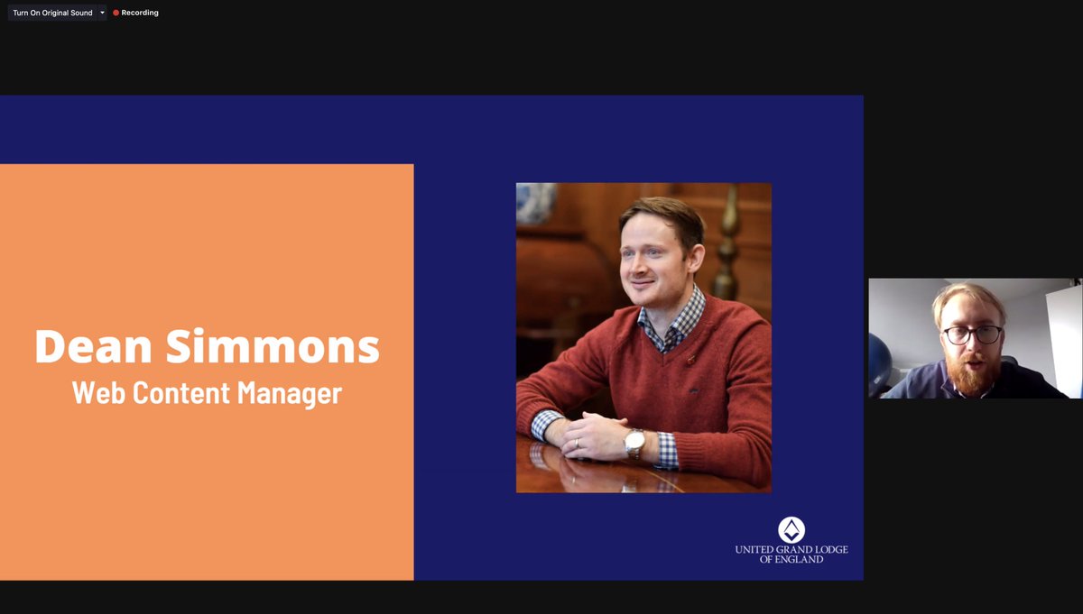 DorsetMason's tweet image. Looking forward to the session now from @Dean_UGLE on the UGLE website!

#pcoconference @UGLE_GrandLodge @WorvellMichelle @Shaun_UGLE