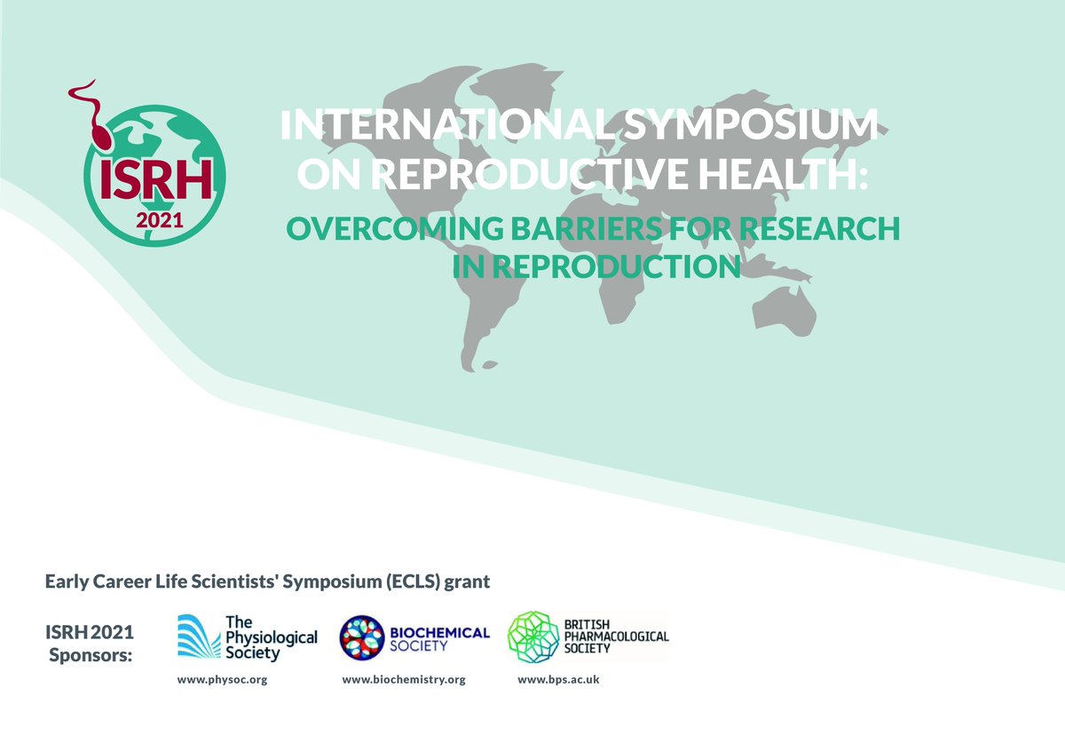 ISRHReproHealth's tweet photo. #ISRH2021 was created as a space where seniors and #ECRs can share their latest research on #reproduction, to bridge the gap between these two career steps! Join us at #virtual #ReproductiveHealth #Fertility #MaternalHealth #PaternalHealth #Placenta #EmbryoDevelopment #symposium https://t.co/ss6QimvaX2