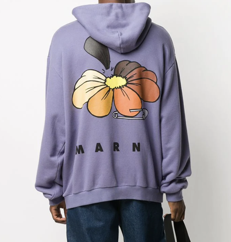 最大5%セット割 Marni フード付き ネルシャツ 長袖シャツ JPMU0004A0