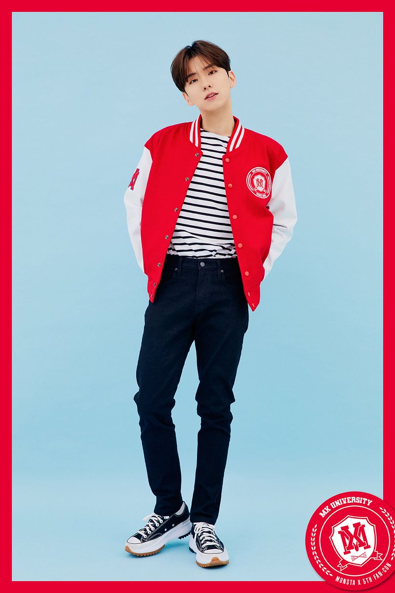 OfficialMONSTAX's tweet photo. 📢
#몬스타엑스 #FAN_CON
#몬베베 학교에서 만나! 🏫❤
< #MX_UNIVERSITY >

📄 CONCEPT PHOTO
✔ #기현 #KIHYUN

#MONSTAX #MONSTA_X
#몬베베5기 #몬스타엑스팬콘 https://t.co/MgO4lw8Izg