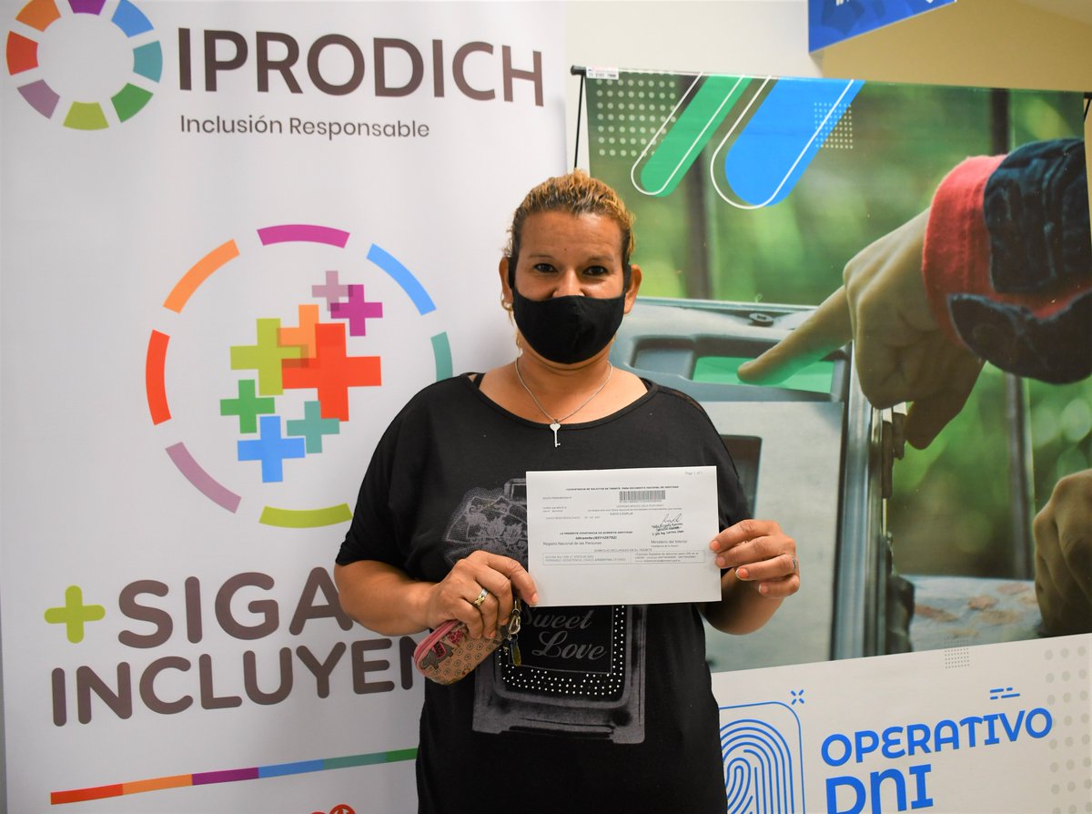 ♿50 #PersonasConDiscapacidad obtuvieron gratuitamente su DNI

💳💜🙋‍♂️🙋‍♀️🤱Este martes, en nuestra sede de #Resistencia, junto al <a href="/MinisterioGobCh/">Ministerio de Gobierno y Trabajo</a> garantizamos exitosamente el derecho a la identidad de 50 chaqueñxs con discapacidad...
<a href="/jmcapitanich/">Jorge Capitanich</a> <a href="/alferdez/">Alberto Fernández</a>