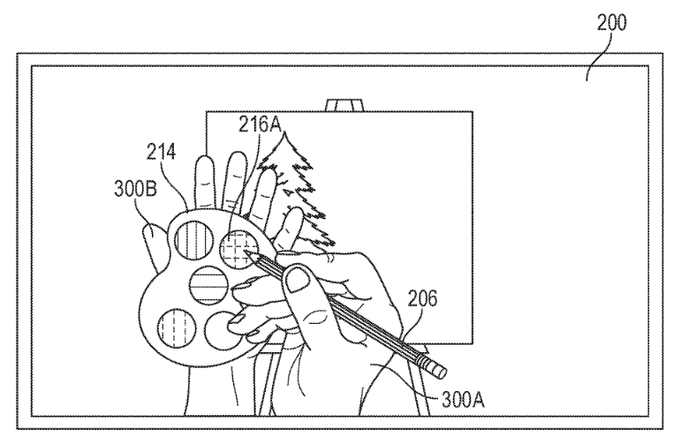 Today in Apple VR/AR patent applications: "drawing in a computer-generated reality environment". Sounds<a href="/tag/vault7"class="tags"><span>#vault7</span></a>