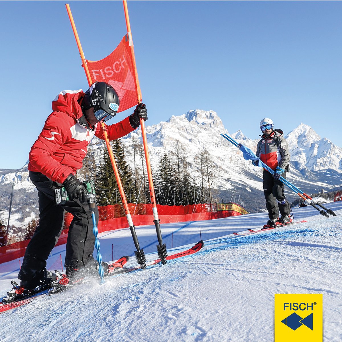 fischtools's tweet photo. Schnee, Schnee und tolle Pisten – unser ALU SPEED Eisbohrer war in den letzten Wochen bei der Ski-Alpin WM 2021 in Cortina d’Ampezzo im Einsatz! 
Fotocredit: © GEPA pictures
#AluSpeed #Eisbohrer #icedrill #Oesv #SkiAustriaAlpin #Innovation #ByFischTools https://t.co/ATs2QiyDPk