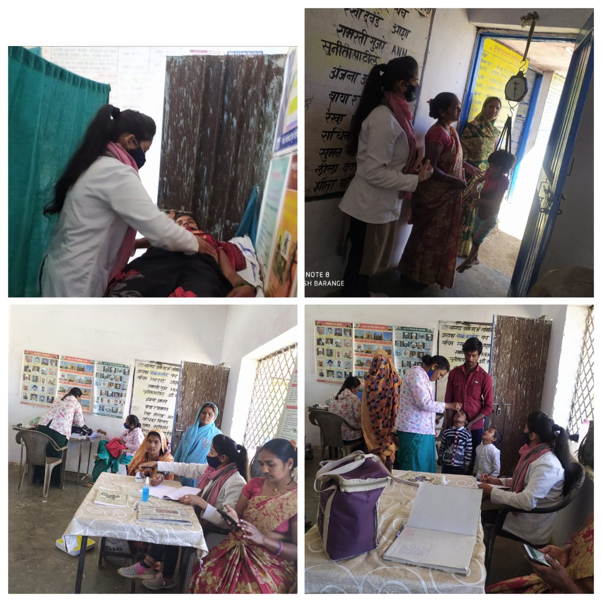 VHND Session & ANC Checkup At Village Lalkhedi @AyushmanHWCs Umri, Block Athner, Betul (MP)
@DrPRChoudhary @ABHWC_MP @NHM_MP @healthminmp @JansamparkMP @BharadwajChavi @USAID_NISHTHA @BetulProjs @collectorbetul @VinayVermajee @vijaypsbaghel @usaid_india @DdUikey