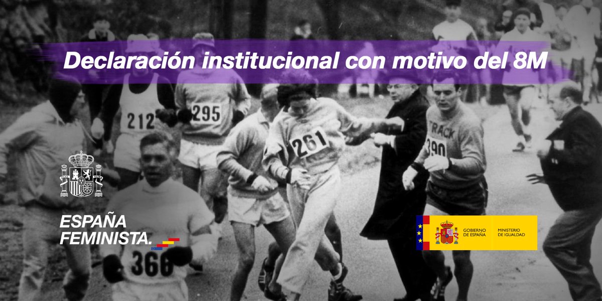 Declaración institucional con motivo del Día Internacional de las Mujeres.
