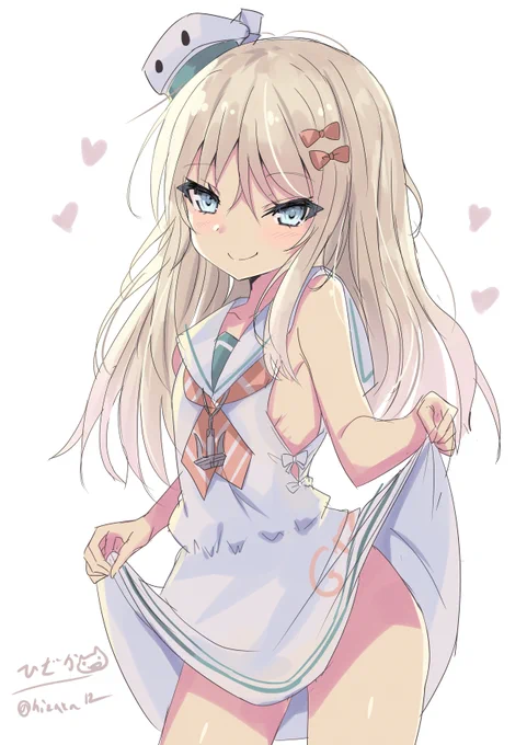 「テートク、ほら、ひーらひら♪」グレカーレ
#艦これ版深夜の真剣お絵描き60分一本勝負
#艦これ版真剣お絵描き60分一本勝負_20210302 