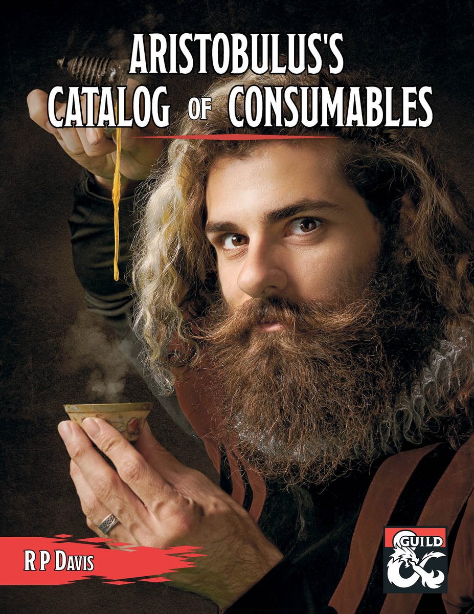 Coming TODAY to #DMsGuild! Potions, elixirs, and consumables for #dnd5e never seen in official materials. Watch this space!
