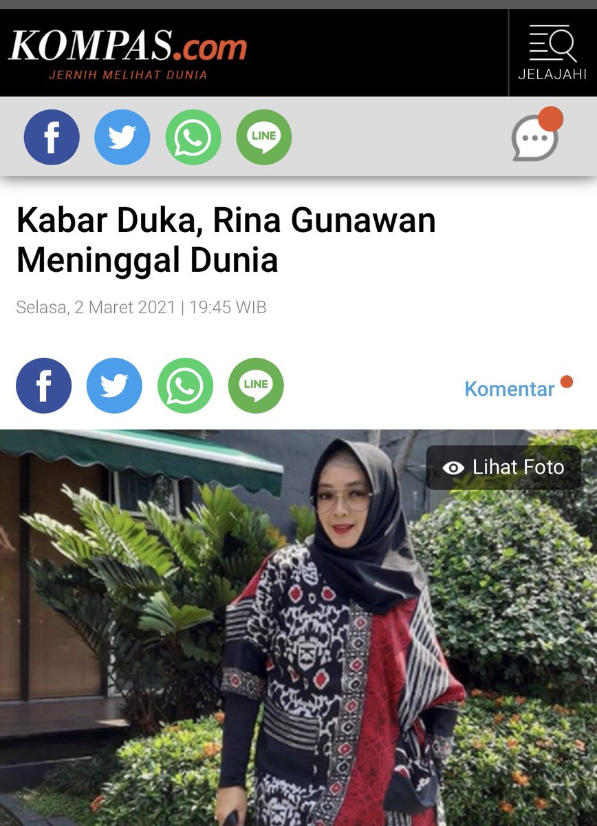 Innalilahi wa Innalilahi rojiun. Semoga suruh amal ibadah teteh @rinagunawan74 diterima disisi Allah semua kesalahan diampuni 
Aamiin
Selama ini Almarhumah selalu baik gapernah ada salah sama kami insya Allah husnul khotimah