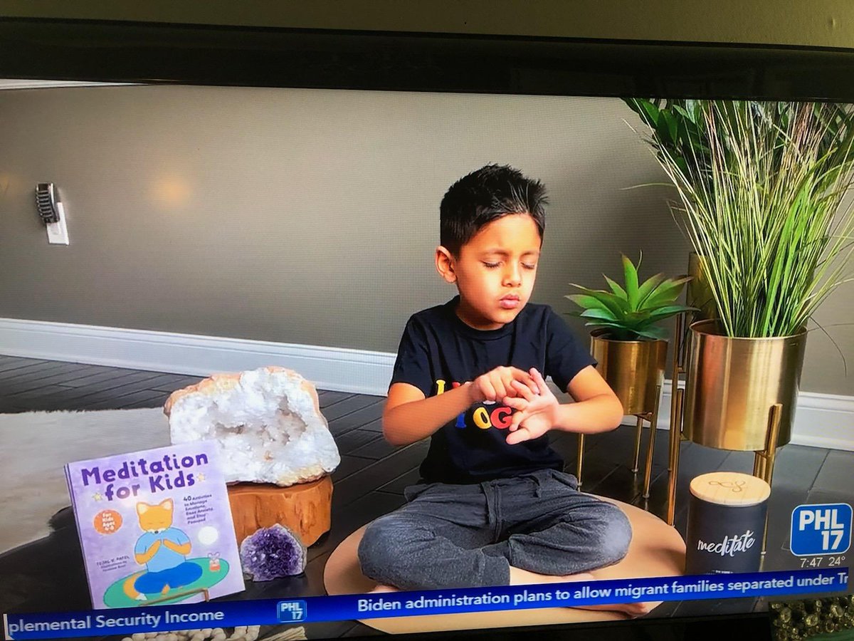 JenniferPHL17's tweet photo. Teaching relaxation techniques to children through meditation. Thanks @TejalVPatel for providing this great video. Head to https://t.co/CvFFIogEDP to hear Tejal Patel's tips. https://t.co/K77fC6GK1o
