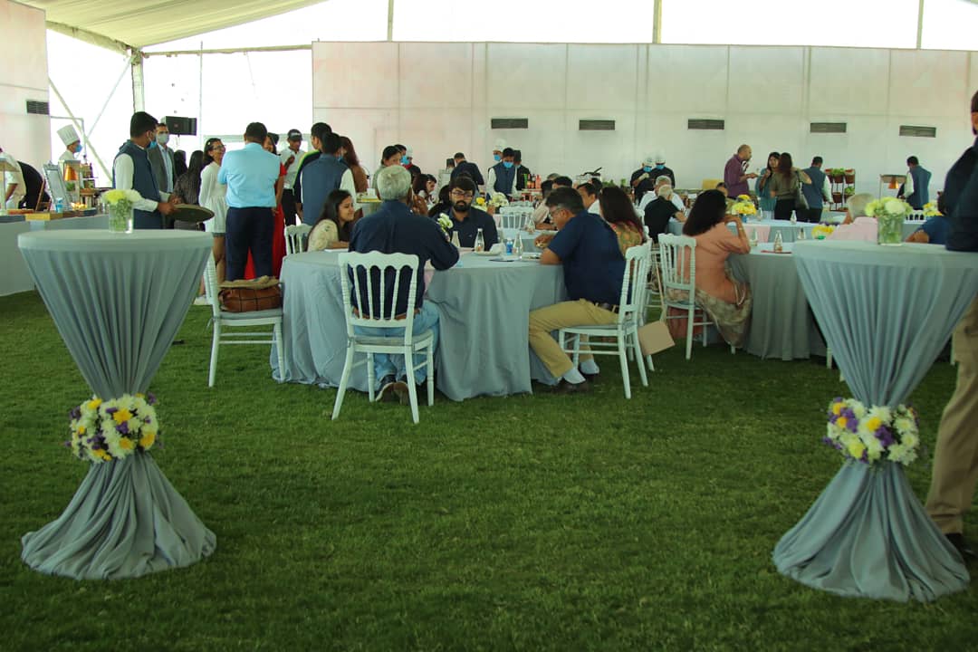 pgtofindia's tweet photo. Glimpses from the Pro-Am lunch and Prize Presentation function at the #GladeOneMasters2021 #GladeOneIndia #bSafal https://t.co/ZY301mOTRx