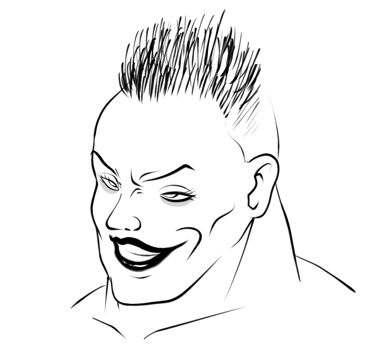 同じキャラを描いてるとは思えないな 