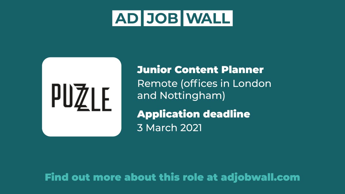 AD JOB WALL tweet media