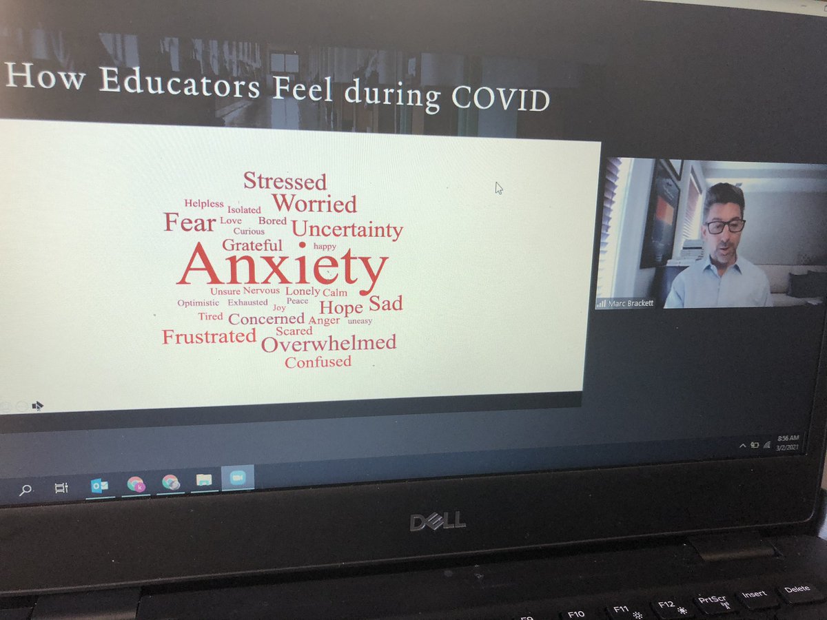 khechara's tweet photo. Thank you, Dr. Brackett, for the focus on #SEL for students and educators! #LEAPRI @RIDeptEd @YaleEmotion “Permission to Feel” 🥰 https://t.co/YyusQlck0k