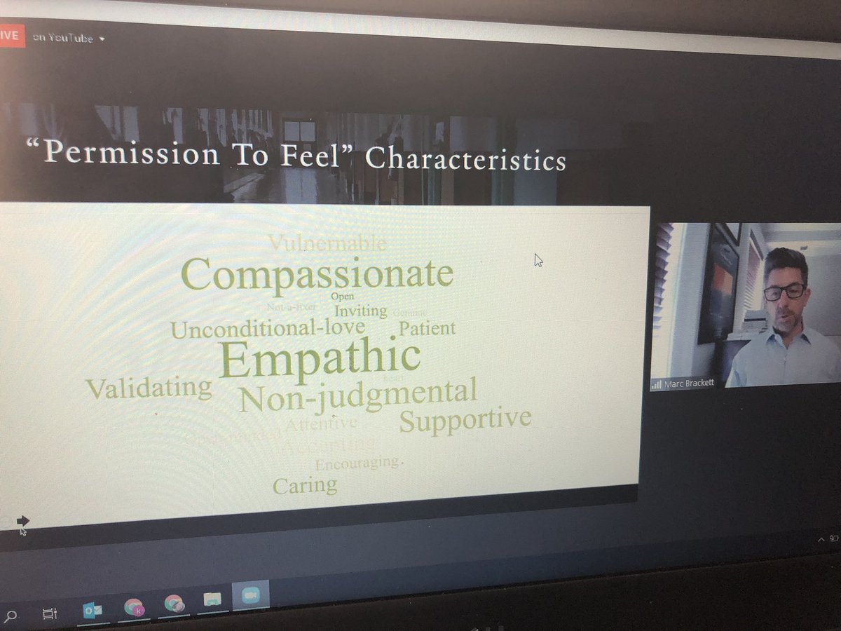 khechara's tweet photo. Thank you, Dr. Brackett, for the focus on #SEL for students and educators! #LEAPRI @RIDeptEd @YaleEmotion “Permission to Feel” 🥰 https://t.co/YyusQlck0k