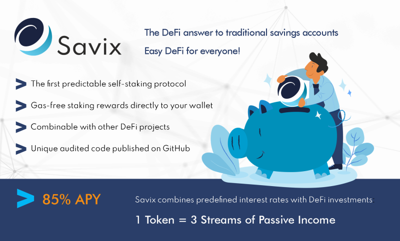 savix_org's tweet photo. We created a pitchdeck with compressed information about #Savix. All investment infos in one place.

👉 https://t.co/0egocHvRwY

#ieo #presale #defi https://t.co/rs4cFPAbSE