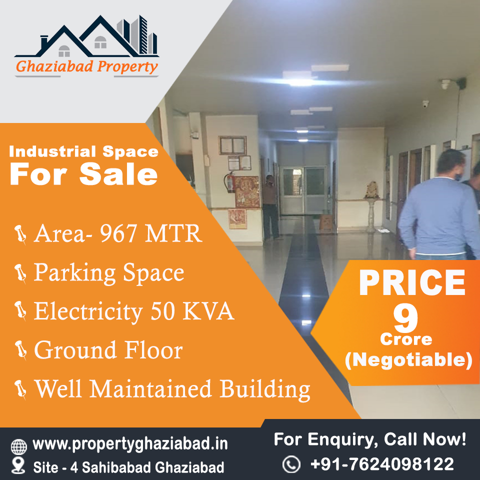 ghaziabadprop's tweet photo. Industrial Space for Sale

✔️ Area - 967 MTR
✔️ Well Maintained Building with Parking Space
✔️ Price - 9 Cr
✔️ Electricity -50 KVA
✔️ Ground Floor
✔️ Site-4, Sahibabad Ghaziabad

Call +917624098122 or visit https://t.co/4sB3V7GFng
#industrialpropertyforsale #buyindustrialproperty https://t.co/i2dK7kAYg2