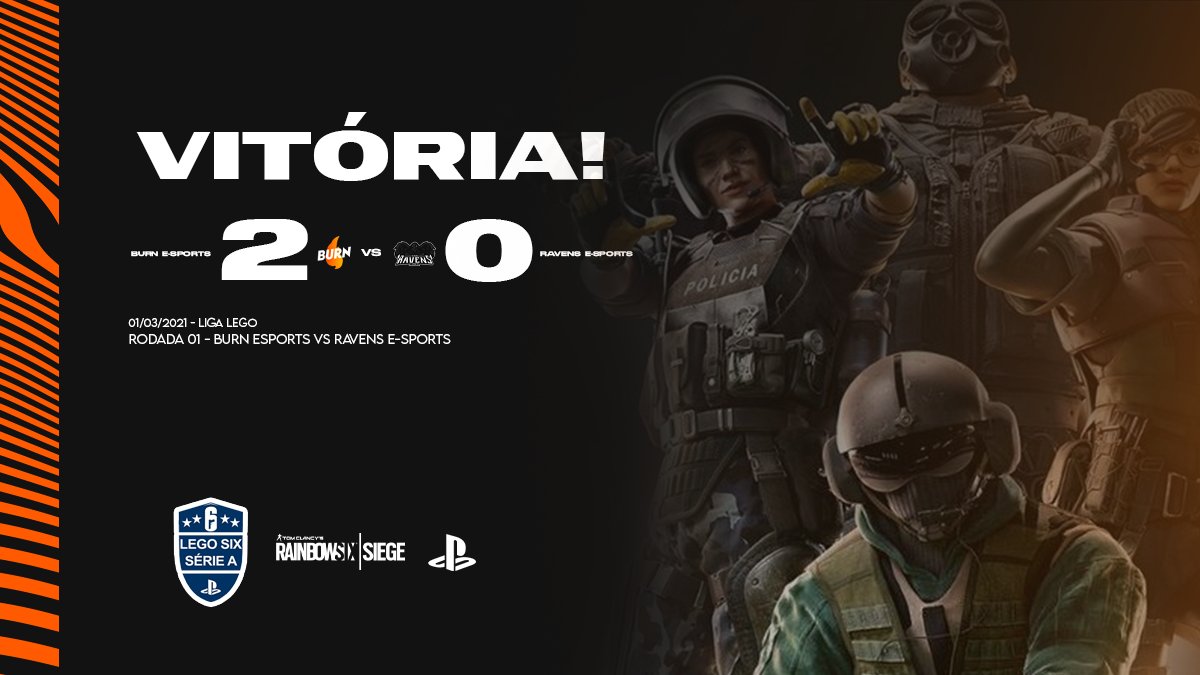 burnesportsgg's tweet photo. COMEÇANDO COM O PÉ DIREITO! 👊
Ontem nossa equipe de R6PS demonstrou toda sua garra e garantiu uma vitória larga encima da ravens e-sports!
🗺️Oregon - 7x3
🗺️Clube - 7x0
#BEBURN 🔥 https://t.co/RXK4bUBKhR