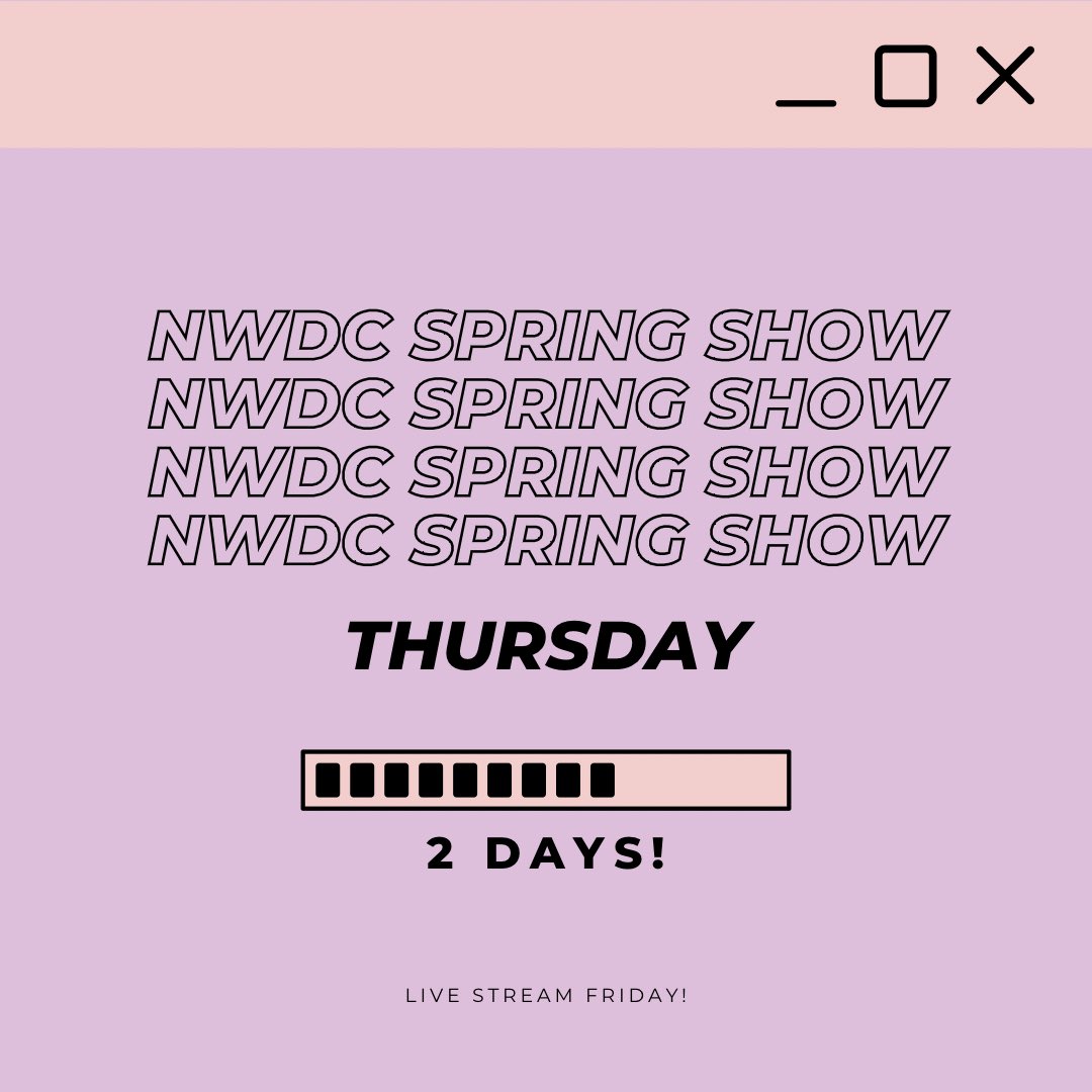 NWDanceCompany's tweet photo. TWO DAYS away y’all! Show day on Thursday &amp; Friday! Live Stream is only on Friday! The link will be posted today, so buy your virtual spot with us! 🤩 #DancingAtADistance https://t.co/GCdFUzBQeO