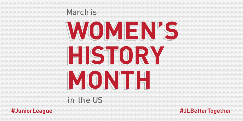 JLGPrinceton's tweet photo. To celebrate #WomensHistoryMonth throughout March, we’ll be providing you with a number of resources and inspirations from women and organizations who are changing the face of history. Visit https://t.co/D8z4QAiGkQ. #JLBetterTogether #JuniorLeague #JLGP #IWD2021 https://t.co/xnUc1OM0MU