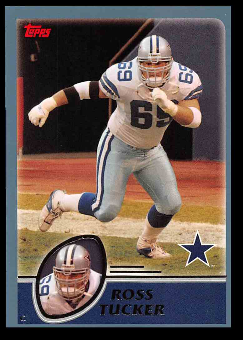 Mar 2: Happy birthday to former Cowboy Ross Tucker (G: 2002, b. 1979). 