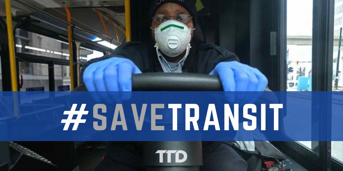 TTDAFLCIO's tweet photo. COVID relief is essential to #SaveJobs, #SaveTransit, and #SaveLives. It’s time to act! https://t.co/L5eIISQAwN