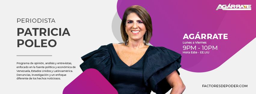 #Agárrate | 01/03/2021 | <a href="/PattyPoleo/">Patricia Poleo</a> | BUENAS noticias para VENEZOLANOS | Testimonio DESGARRADOR de una VÍCTIMA de XENOFOBIA en PANAMÁ | GRACIAS Colombia | (+VIDEO) 👉 buff.ly/3bD2Wxo