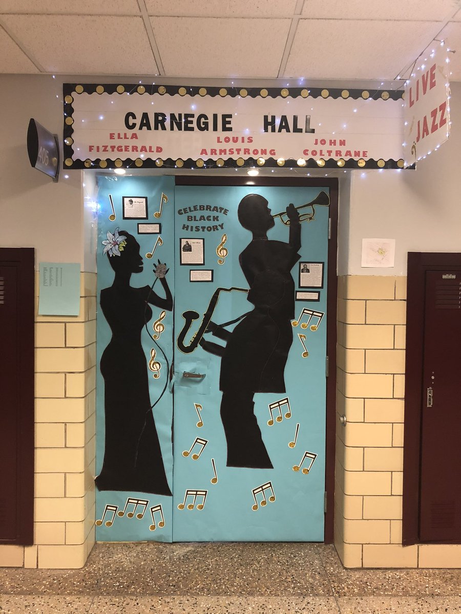 FultonHigh's tweet photo. Fulton SGA just finished judging doors for Black History Month. Winners are...

1st Place - Angela Bryant Givans

2nd Place - Taylor Burton

3rd Place - Alexis Dale

#GoFalcons https://t.co/26mNotoMN8