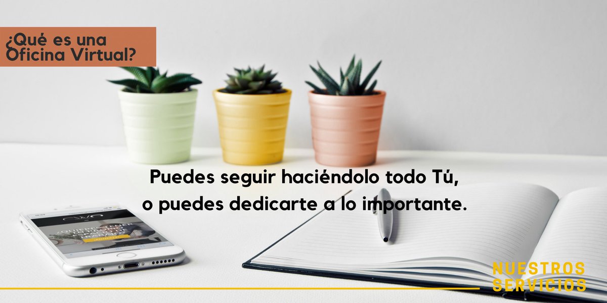 Contratar una Oficina Virtual en CWO es delegar tareas que sueles hacer y que te ocupan tiempo que podrías dedicar a las cosas importantes.
✔️ Domiciliación fiscal,social y/o comercial de tu empresa en nuestra dirección postal.
✔️ Recepción de paquetes.
✔️ Recogida de corresp