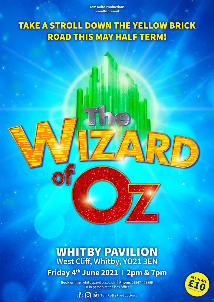 Take a trip down the yellow brick road to  <a href="/Whitbypavilion/">Whitby Pavilion</a> this half term! <a href="/thewhitbyguide/">The Whitby Guide</a> @WhitbyAdvertise <a href="/VisitWhitby/">Visit Whitby</a>