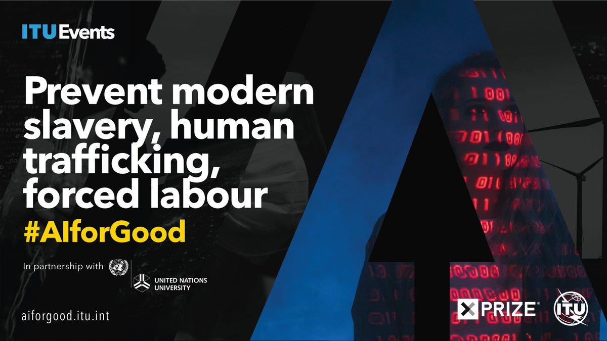 asu_gsi's tweet photo. ➡️How can #AI be used for good regarding hard human rights issues?

ℹ️Last week, the #AIforGood webinar panelists discussed how to prevent modern slavery, human trafficking and forced labor #Achieve87 #Code87

View the recorded session here via @YouTube: https://t.co/eG6tx6I9ub https://t.co/27ej5NeeXY